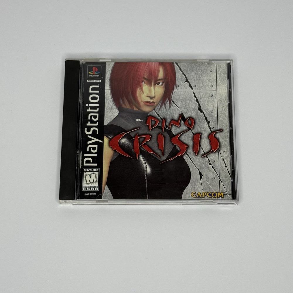 Dino Crisis (Sony PlayStation 1, 1999) PS1 CIB w/ Manual & Reg Card Tested Works